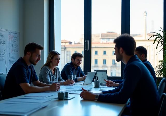 Team di Primavera Insights che lavora su analisi dati a Roma